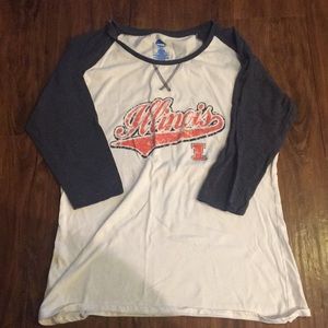 Illinois 3/4 sleeve shirt